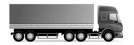 Autocarro centinato telonato